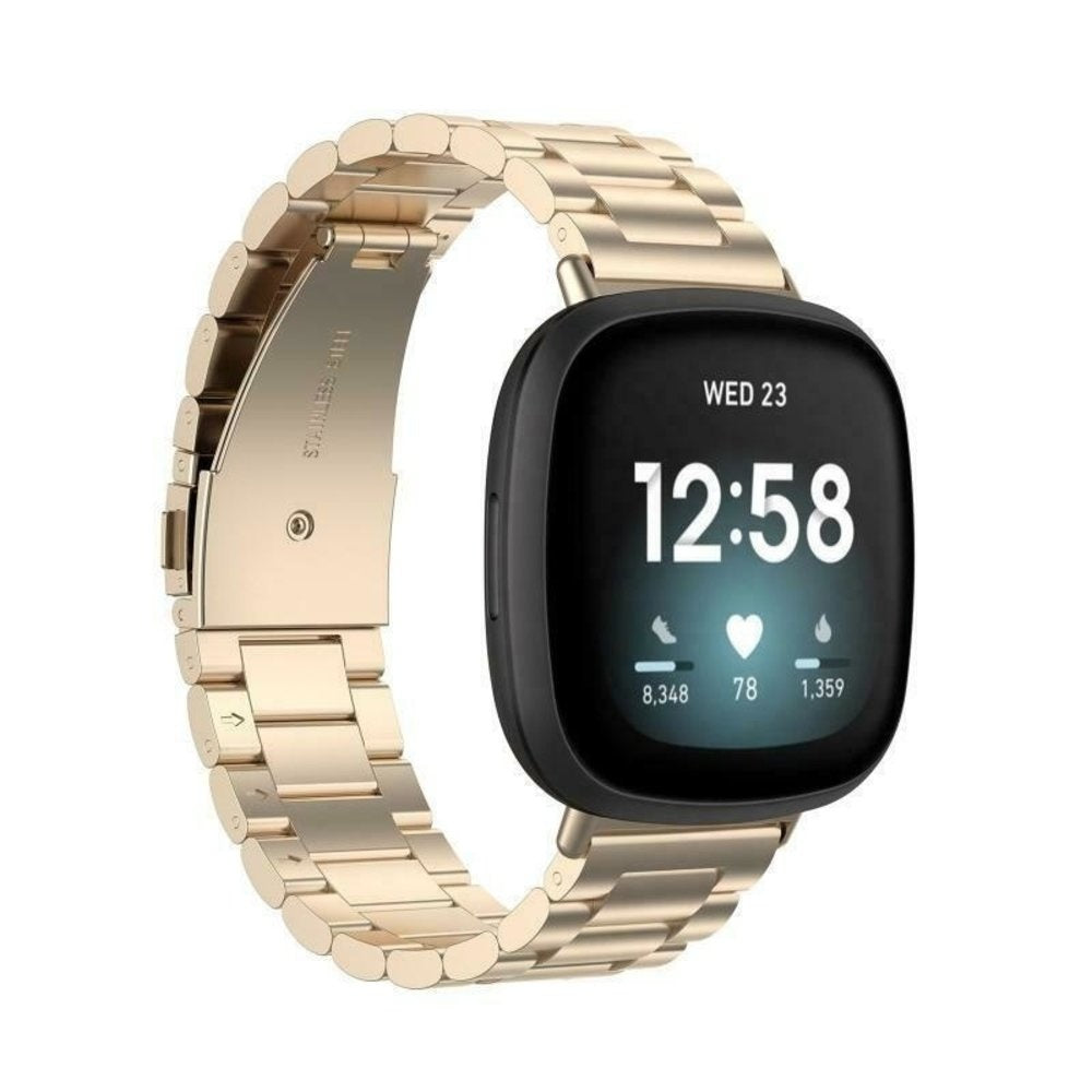 Fitbit Versa Steel Strap (Champagne Gold)