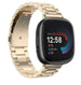 Fitbit Versa 4 Steel Strap (Champagne Gold)