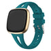 Fitbit Sense 2 Premium Silicone Strap (Blue-Green)