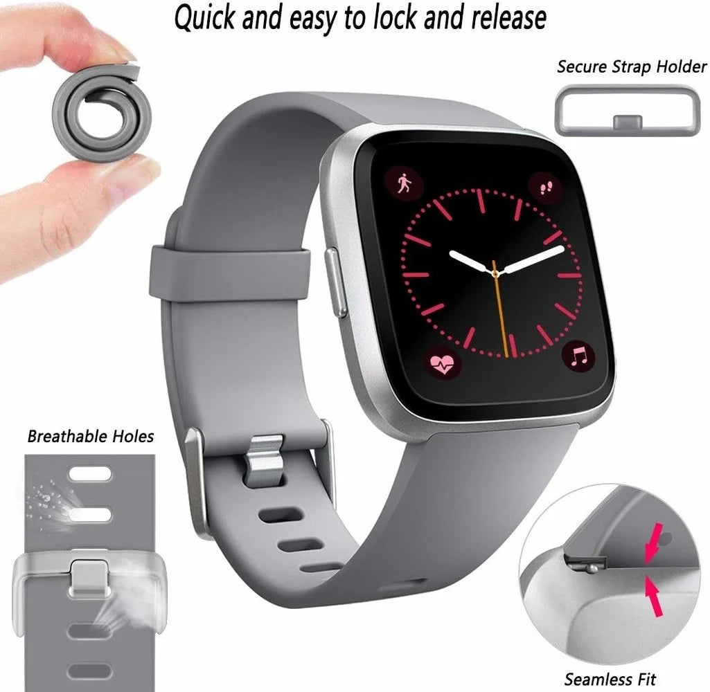 Fitbit Versa Fitbit Strap Holder Amdohai Stand USB Charging Cable