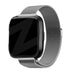 Bandz Fitbit Versa Milanese Loop Strap (Silver)