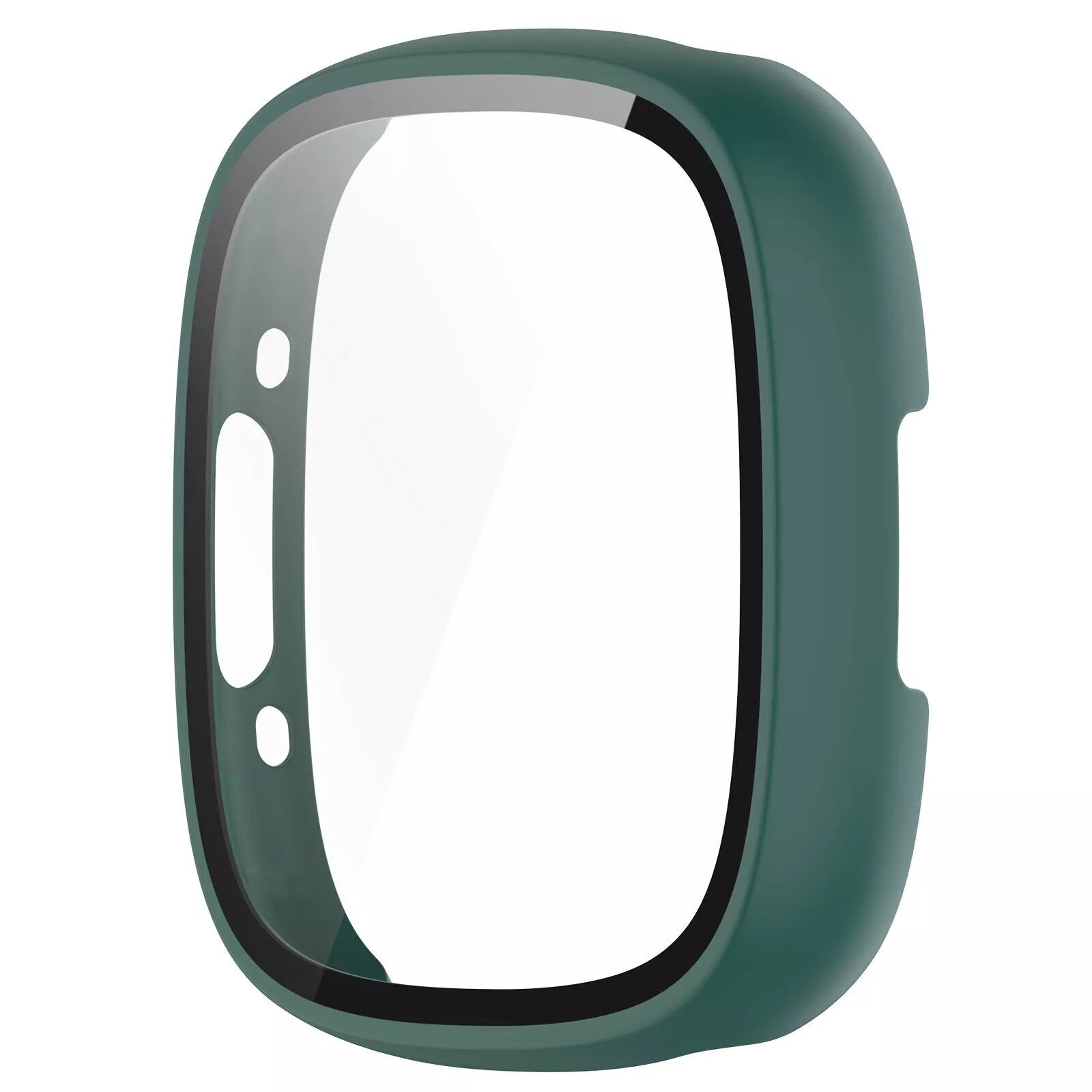 Fitbit Versa 4 / Sense 2 Hard Case with Glass (Green)