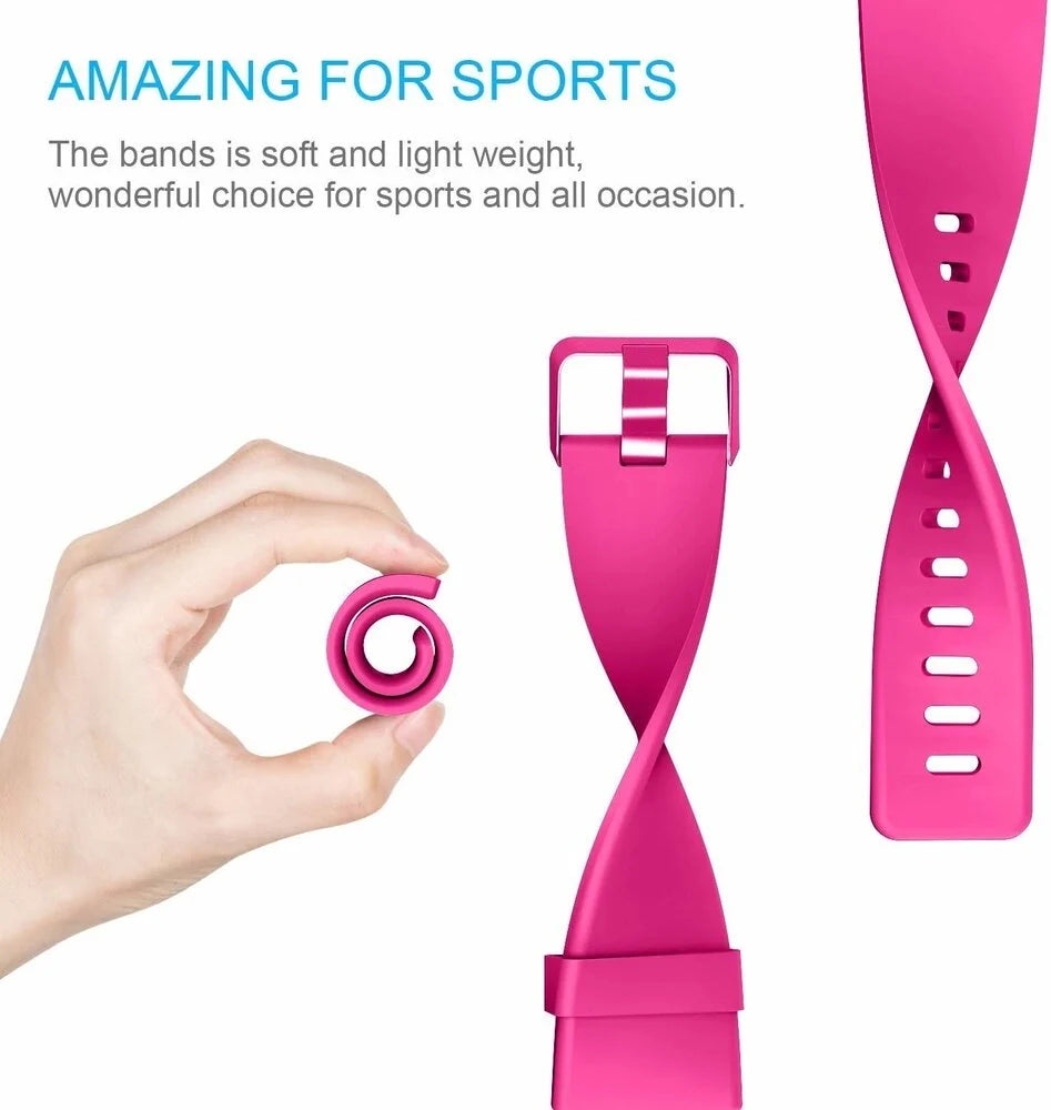 Fitbit Versa / Versa 2 Strap (Bright Pink)