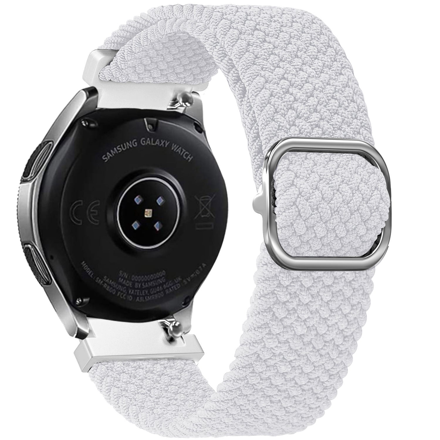 OnePlus Watch 3 Adjustable Woven Strap (White)