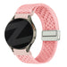 Bandz Garmin Vivoactive 4s Vintage Nylon Strap (Pink)