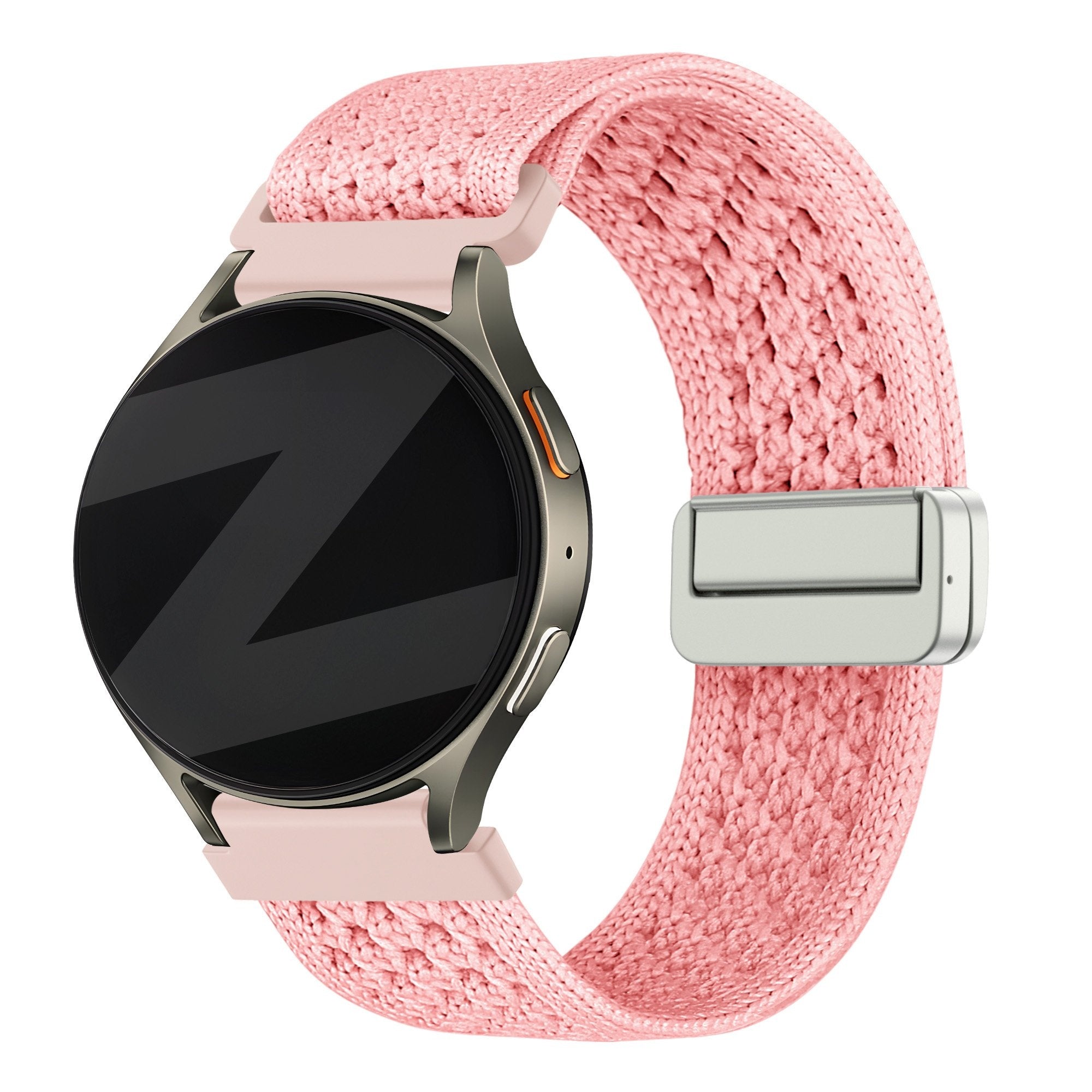 Bandz Huawei Watch GT 3 Pro 43mm Vintage Nylon Strap (Pink)