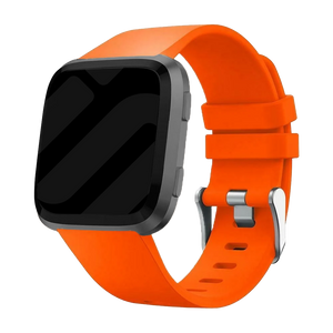 Fitbit Versa/Versa 2 Silicone Strap (Orange)