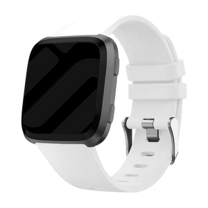 Fitbit Versa/Versa 2 Silicone Strap (White)