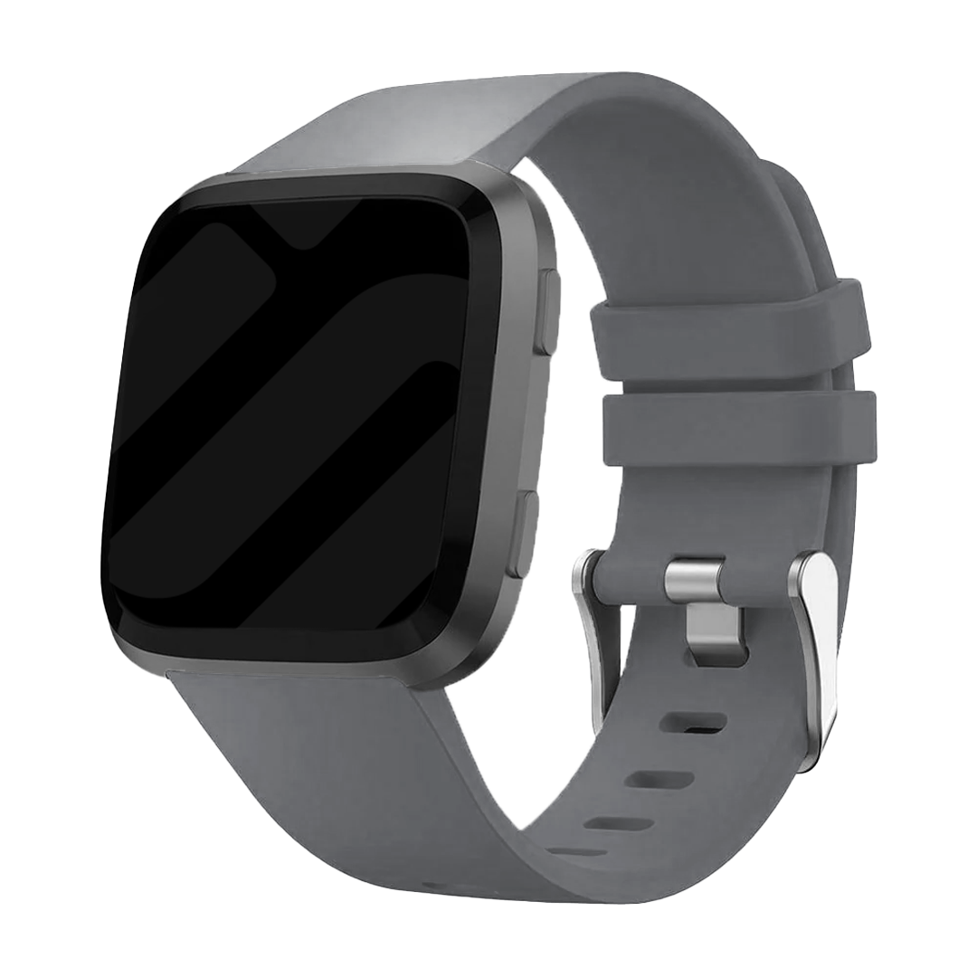 Fitbit Versa/Versa Silicone Strap with Buckle (Grey)