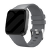 Fitbit Versa/Versa 2 Silicone Strap with Buckle (Grey)