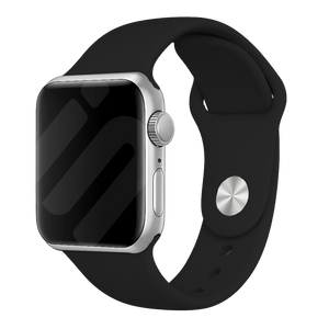 Apple Watch Silicone Strap (Black)