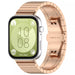 Huawei Watch Fit 4 Pro Luxury Metal Strap (Rose Gold)