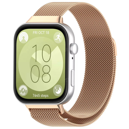Huawei Watch Fit 5 Pro Milanese Strap (Rose Gold)