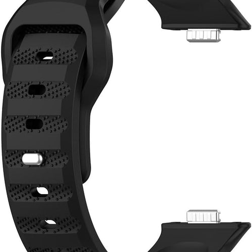 Huawei Watch Fit 4 Outdoor Silicone Strap (Black)