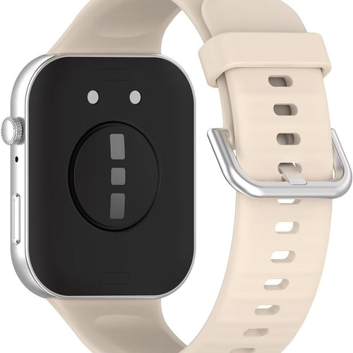 Huawei Watch Fit 4 Pro Silicone Strap (Beige)
