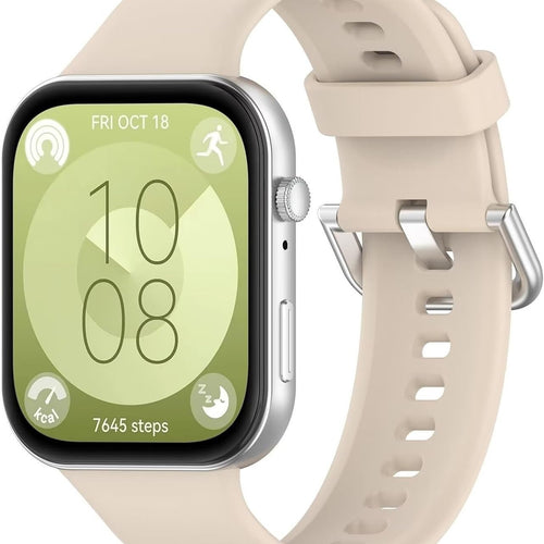 Huawei Watch Fit 4 Pro Silicone Strap (Beige)