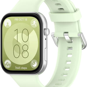 Huawei Watch Fit 4 Pro Silicone Strap (Light Green)
