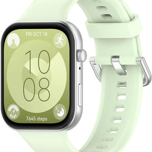 Huawei Watch Fit 4 Silicone Strap (Light Green)