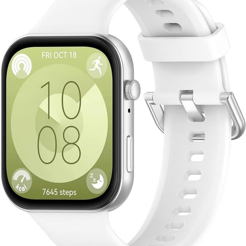 Huawei Watch Fit 4 Silicone Strap (White)