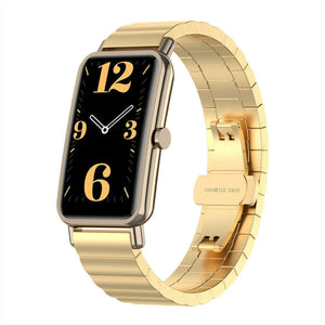 watch fit mini steel band gold