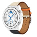Huawei Watch GT 3 Pro 43mm Leather Strap (White/Dark Blue)