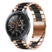 Samsung Galaxy Watch 46mm Steel Strap (Rose Gold/Black)
