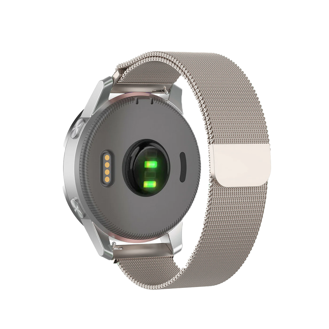 Garmin Venu 2s Milanese Strap (Starlight)