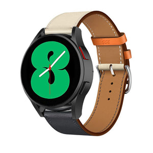 weiss-schwarzes-galaxy-watch-4-40mm-lederarmband