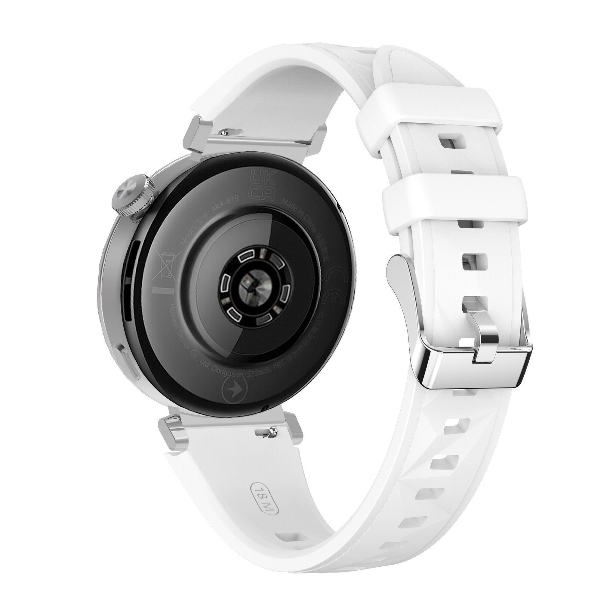 Huawei Watch 5 - 42mm Premium Silicone Strap (White)