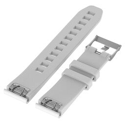 Garmin Instinct E - 45mm Glossy Silicone Strap (White)