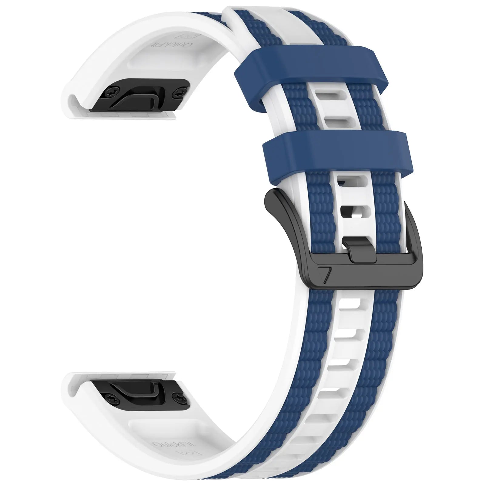 Garmin Instinct 2x Sport Grain Strap (White/Blue)