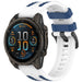 Garmin Approach S70 - 47mm Sport Grain Strap (White/Blue)