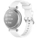 Pebble Round 2 - 14mm Silicone Classic Strap (White)