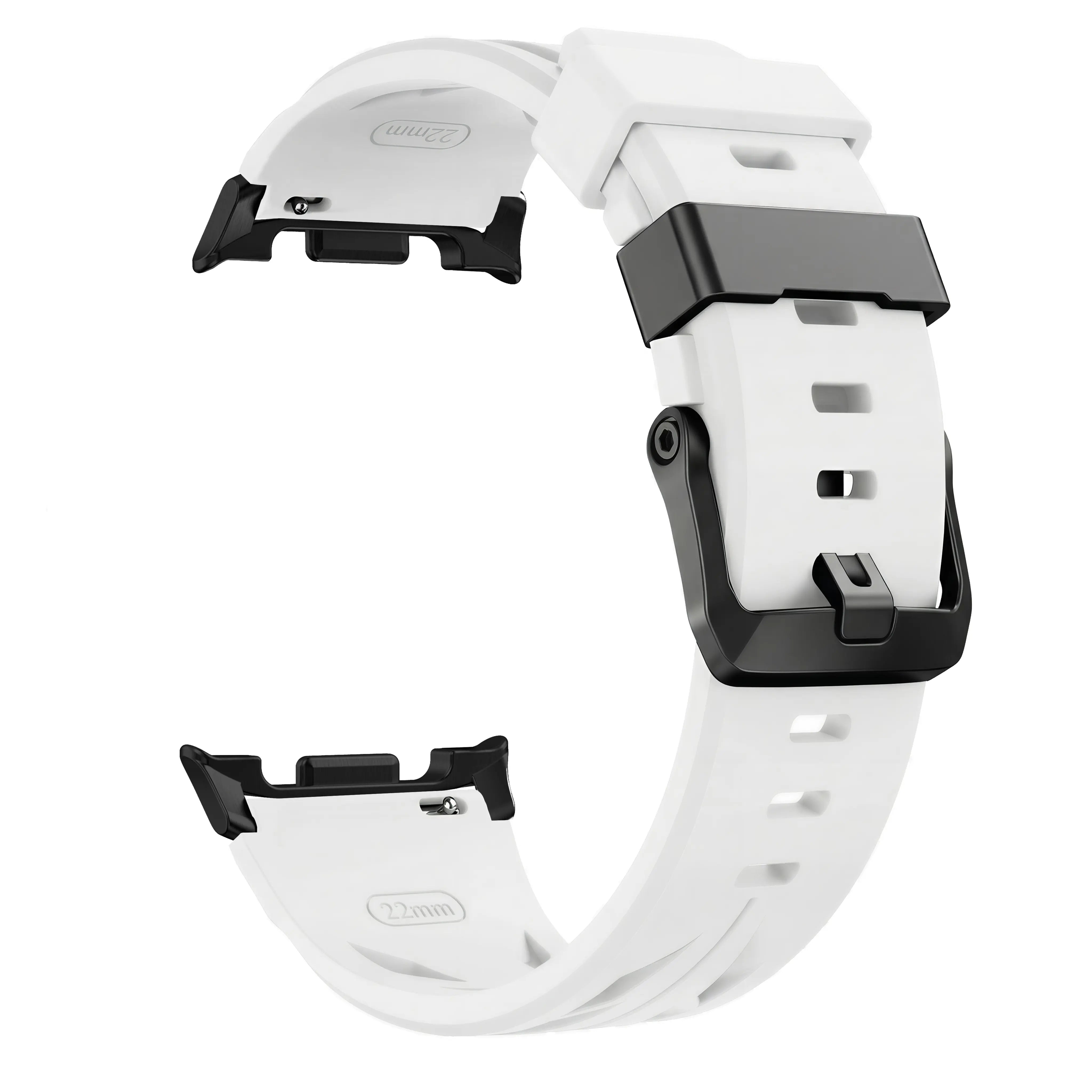 Samsung Galaxy Watch 9 - 44mm Race Silicone Strap (White)