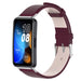 Huawei Band 8 Leather Strap (Wine Red)
