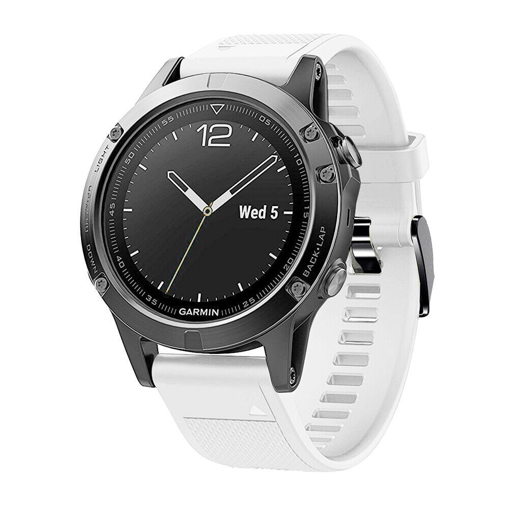 Garmin Forerunner 965 Silicone Strap (White)