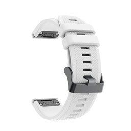 Garmin Instinct E - 45mm Silicone Strap (White)