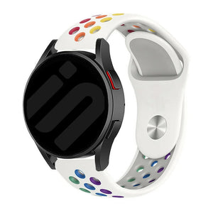 Amazfit Bip U (Pro) Sport Strap (White/Colourful)