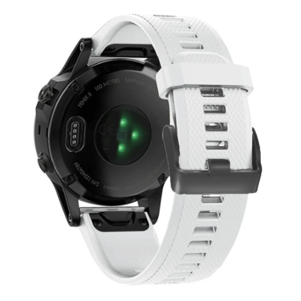 Garmin Tactix 8 - 47mm Silicone Strap (White)