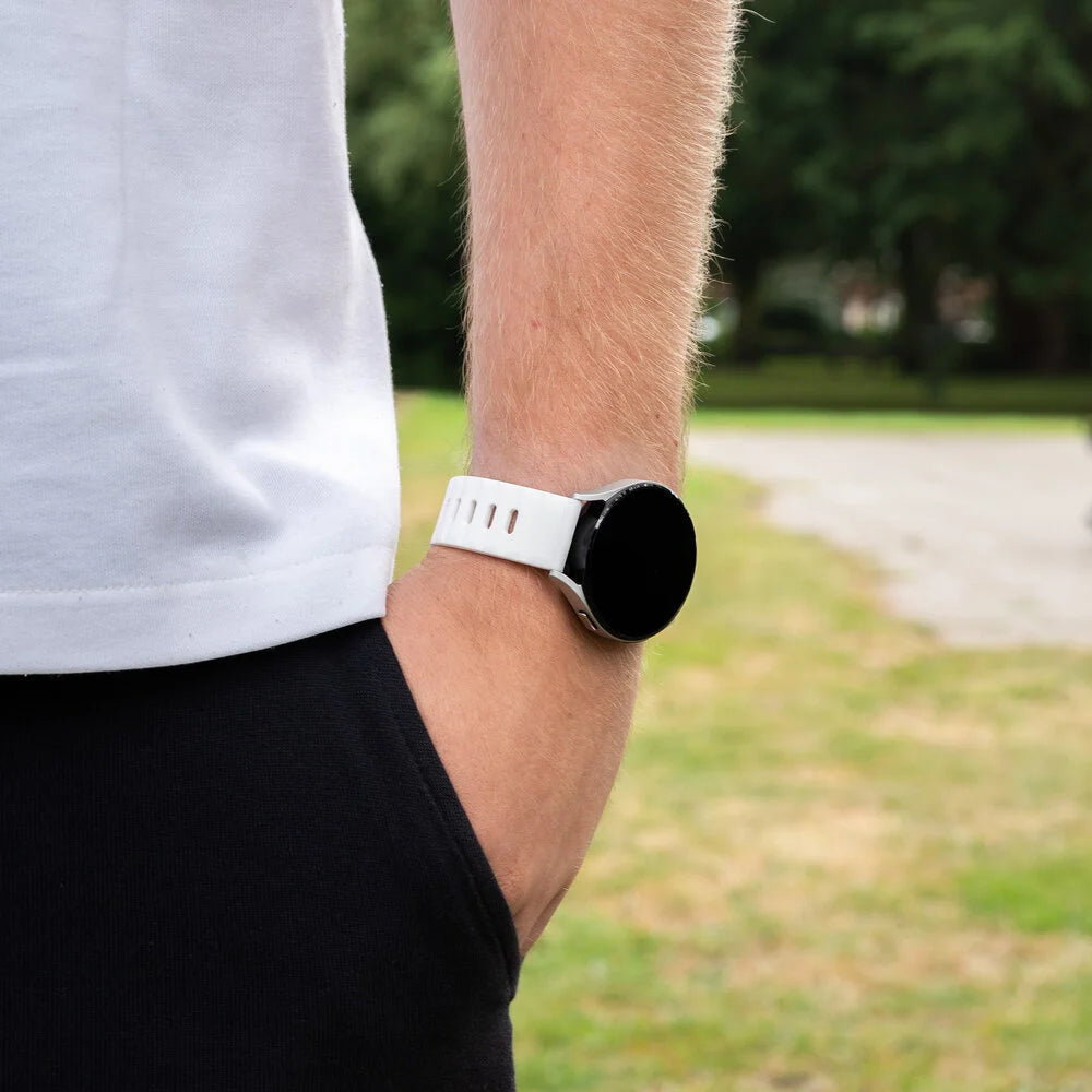 Amazfit Bip 3 (Pro) Outdoor Silicone Strap (White)