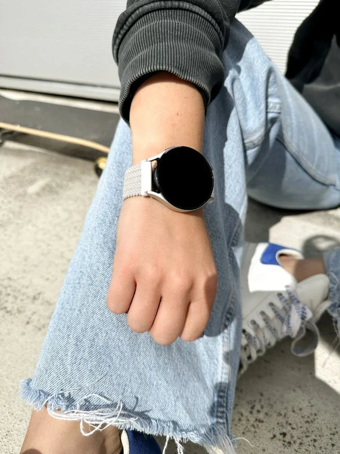 Amazfit GTR Mini Adjustable Braided Strap (White)