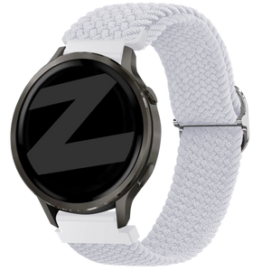 Bandz Garmin Forerunner 265s Adjustable Braided Strap (White)