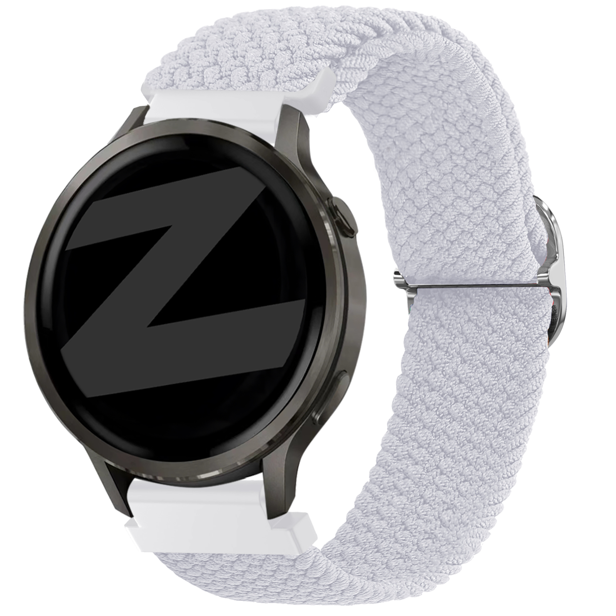 Bandz Garmin Venu 4 - 41mm Adjustable Braided Strap (White)