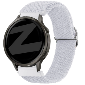 Bandz Garmin Venu 4 - 41mm Adjustable Braided Strap (White)