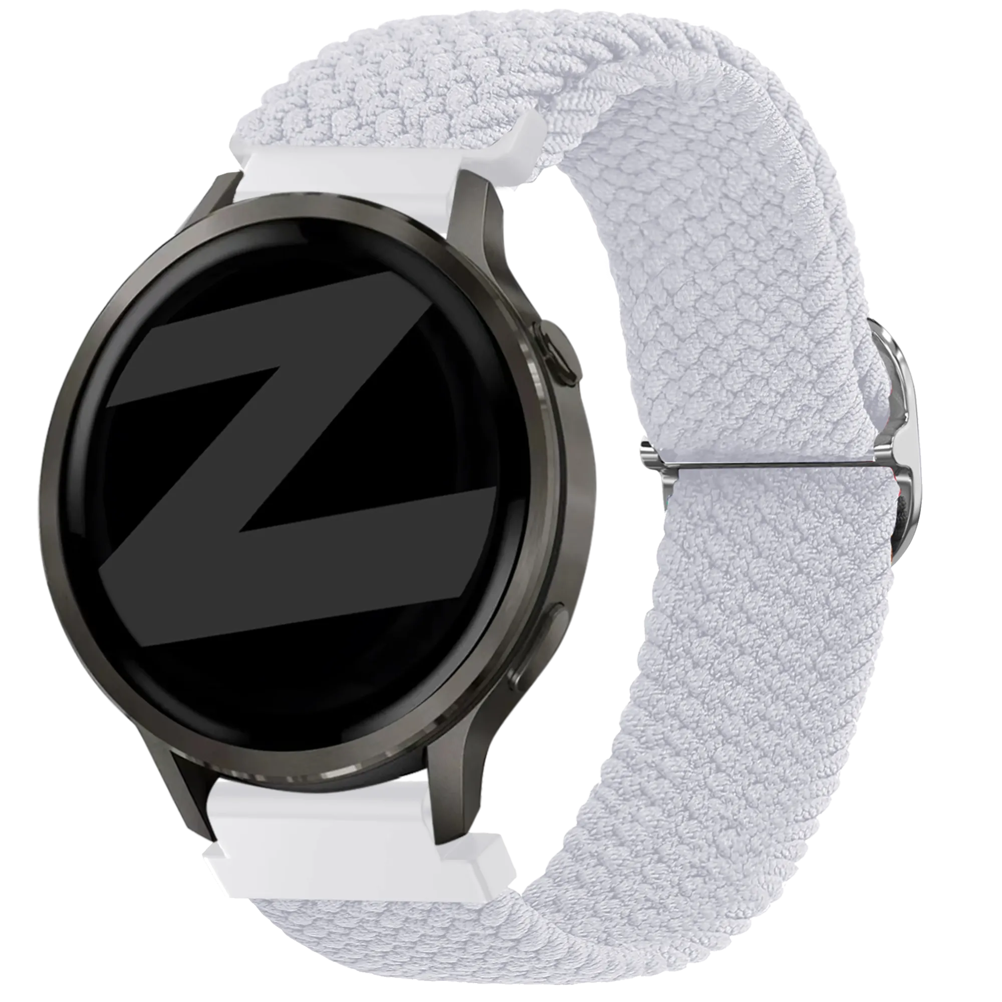 Bandz Garmin Venu 4 - 41mm Adjustable Braided Strap (White)