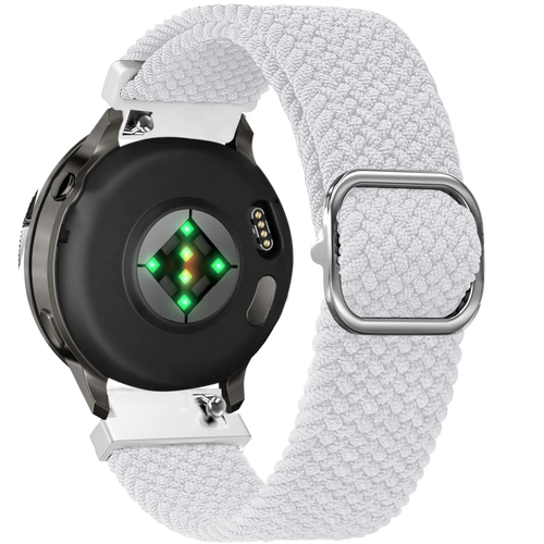 Bandz Garmin Venu 2s Adjustable Braided Strap (White)