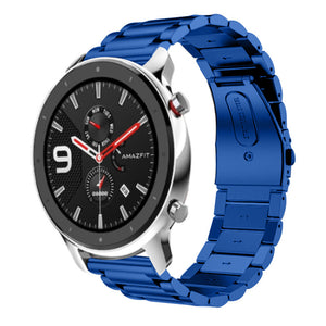 xiaomi-amazfit-gtr-stalen-band-blauw