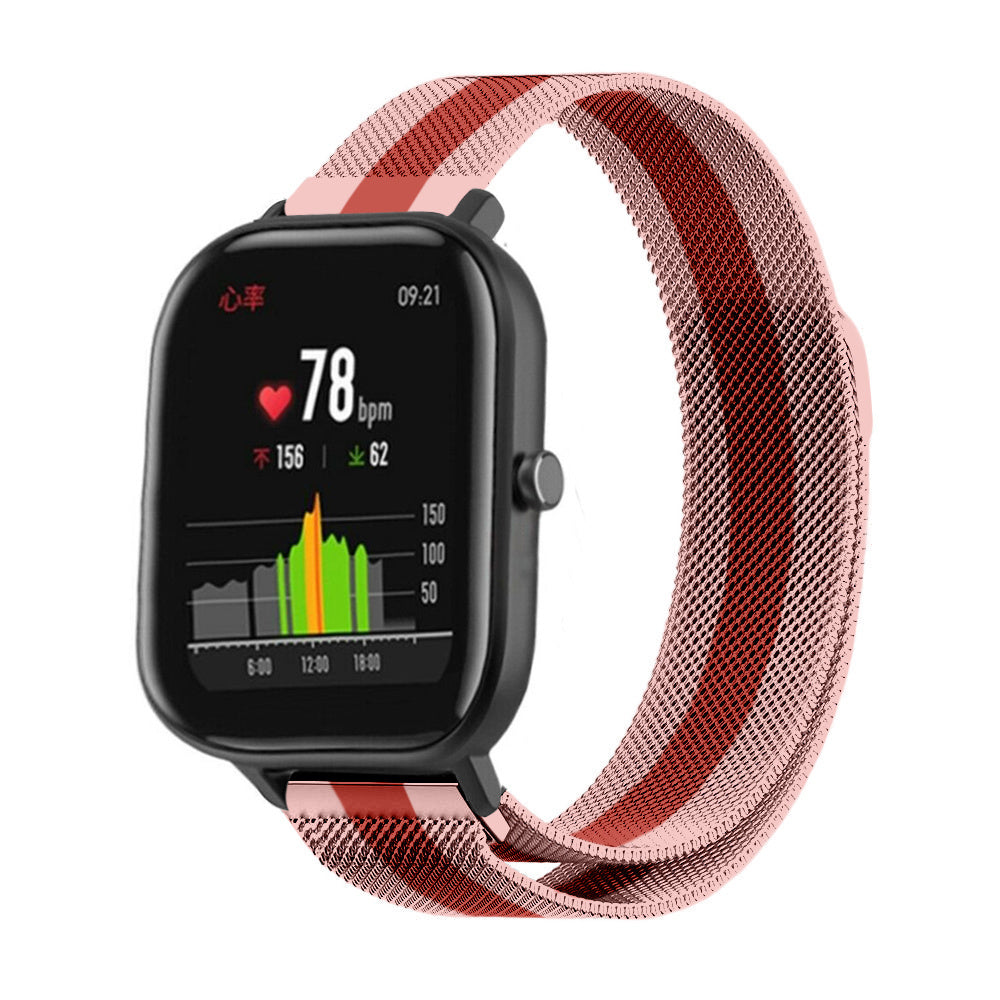 xiaomi-amazfit-gts-milanese-band-roze-rood