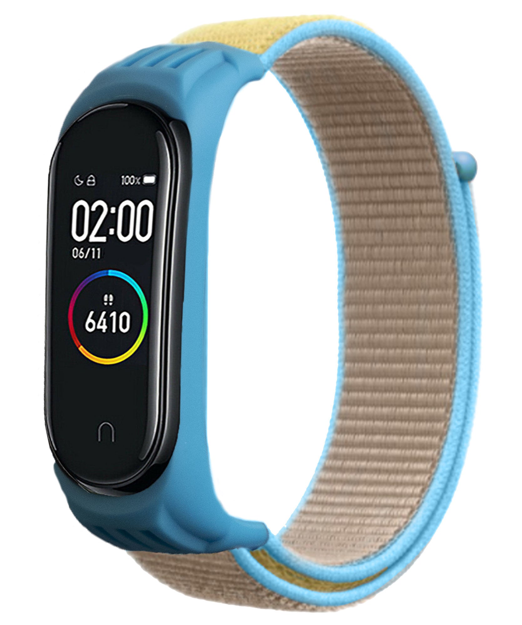 xiaomi-mi-band-5-nylon-bandje-camel