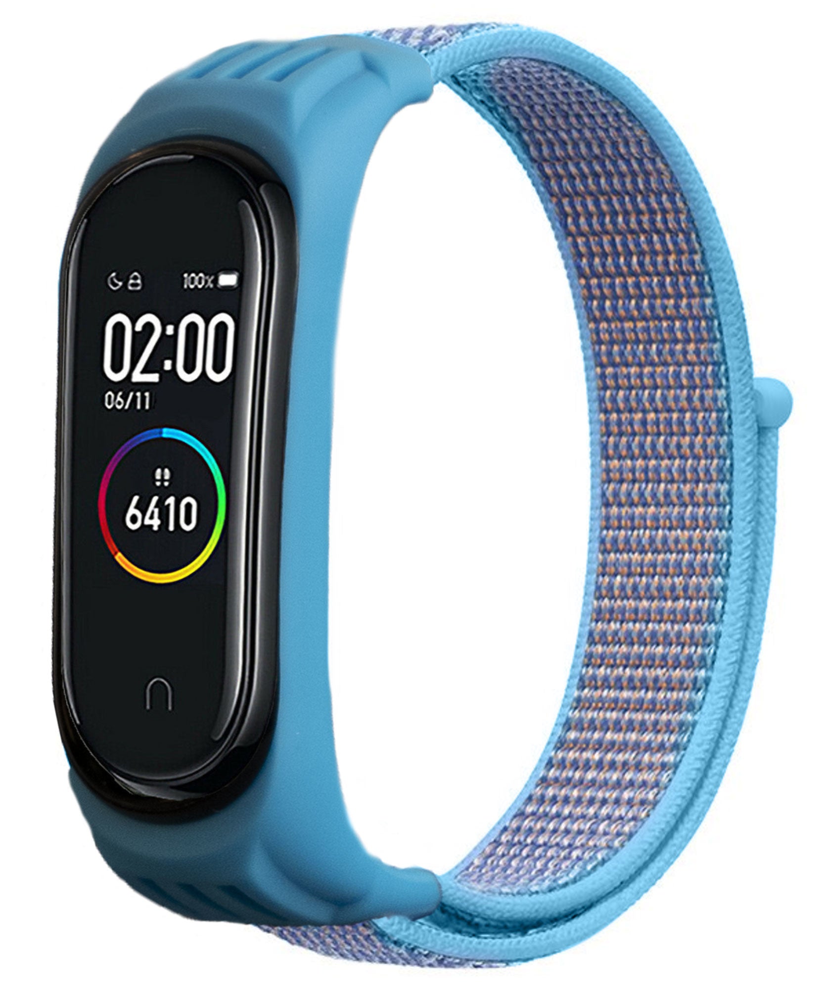 xiaomi-mi-band-5-nylon-bandje-lichtblauw